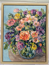 Load image into Gallery viewer, Florals in Bowl Original Painting on Canvas