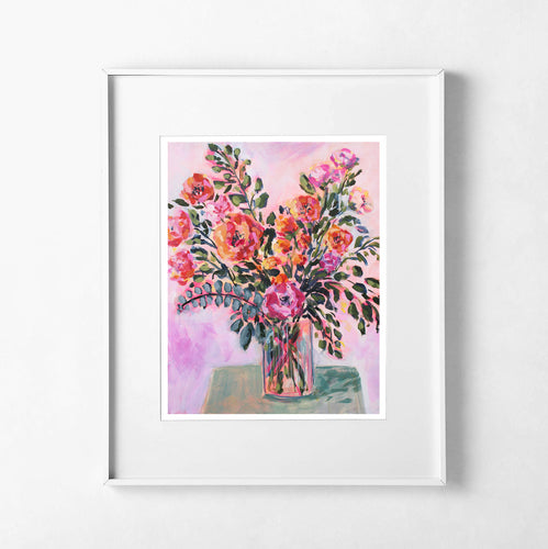 Hot Pink Spring - Fine Art Print